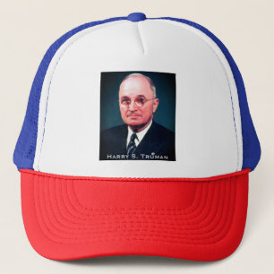 Gorra De Camionero Harry S. Truman, presidente estadounidense y demóc