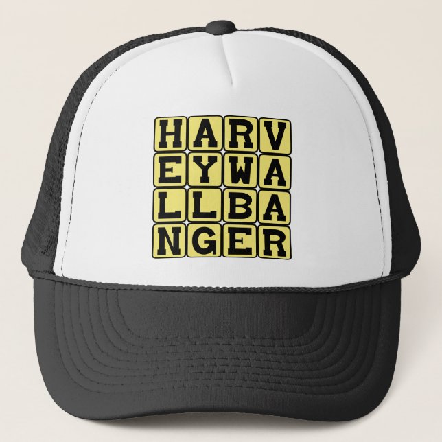Gorra De Camionero Harvey Wallbanger, Cóctel Sabroso (Anverso)
