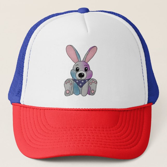 Gorra De Camionero Hase mit Tuch (Anverso)