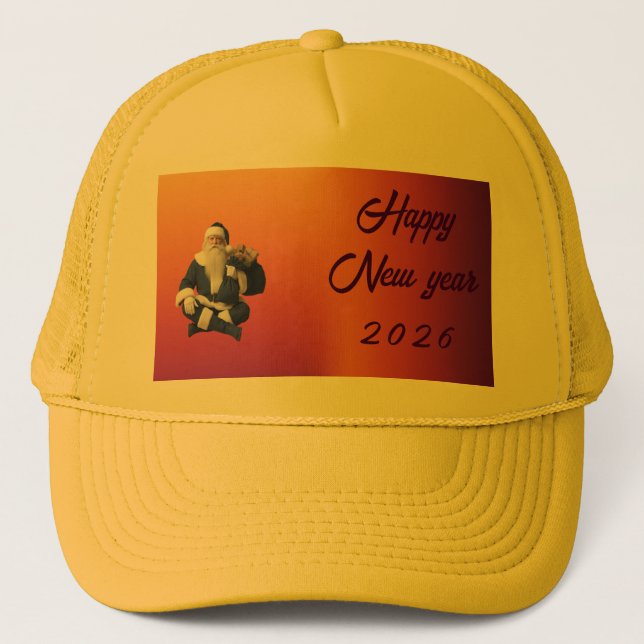 Gorra De Camionero Hat new year party  (Anverso)