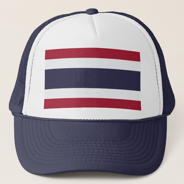 Gorra De Camionero Hat with Flag of Thailand (Anverso)