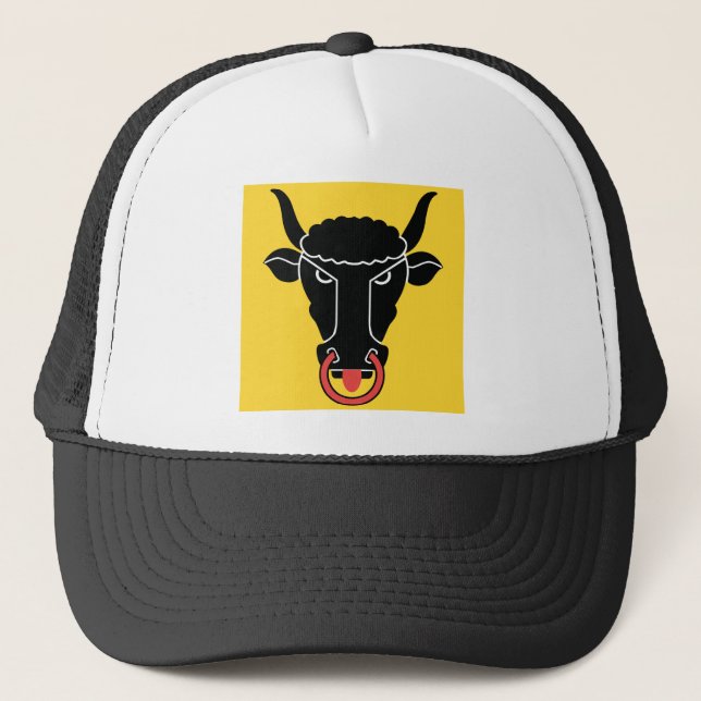 Gorra De Camionero Hat with Flag of Uri canton, Switzerland (Anverso)