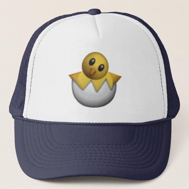 Gorra De Camionero Hatching Chick - Emoji (Anverso)