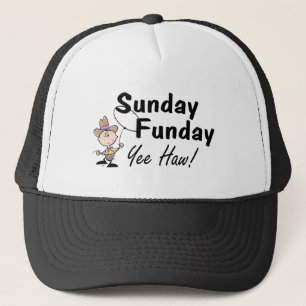 Gorra De Camionero Haw de domingo Funday Yee