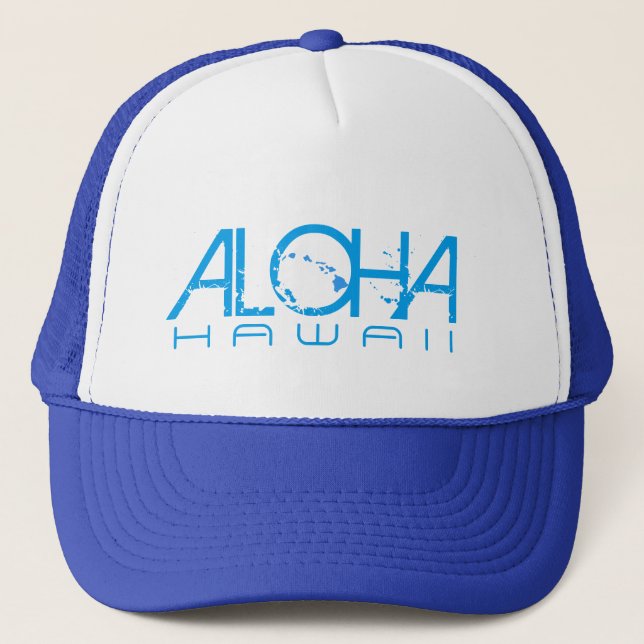 GORRA DE CAMIONERO HAWAIANA HAWAII (Anverso)