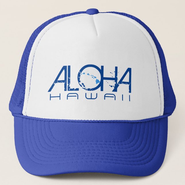 GORRA DE CAMIONERO HAWAIANA HAWAII (Anverso)