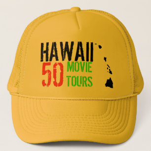 GORRA DE CAMIONERO HAWAII 50 TOURS DE PELÍCULAS