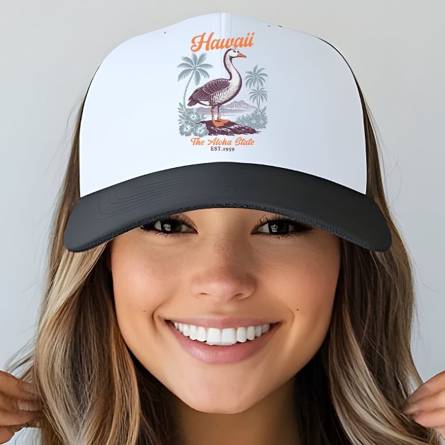 Gorra De Camionero Hawaii Aloha State Tropical Goose (Subido por el creador)