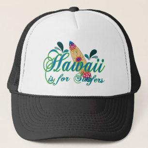 Gorra De Camionero Hawaii está para las personas que practica surf