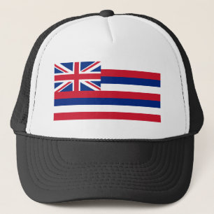 Gorra De Camionero Hawaii, Hawaii, Bandera Estatal Aloha Paradise