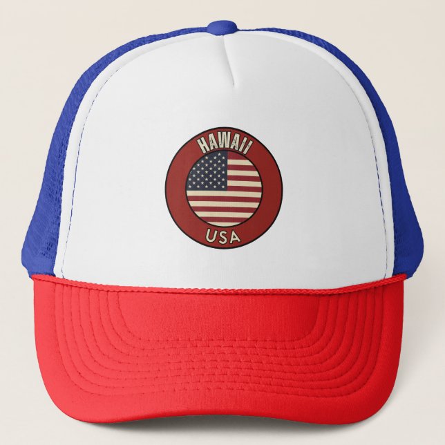 Gorra De Camionero Hawaii United States of America (Anverso)