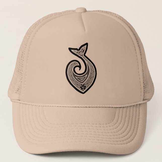 Gorra De Camionero Hawaiian Fish Hook (Anverso)