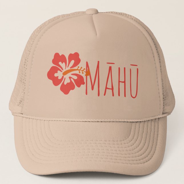 Gorra De Camionero Hawaiian Māhū LGBT (Anverso)