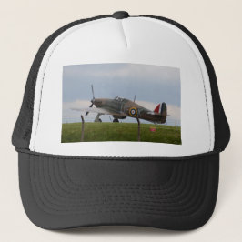 Gorra De Camionero Hawker Hurricane Vista de Tres Cuartos