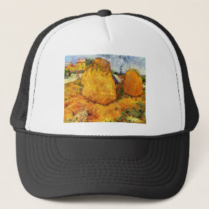 Gorra De Camionero Haystacks en Provenza de Van Gogh.