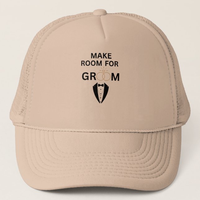 Gorra De Camionero Haz Espacio Para El Novio (Anverso)