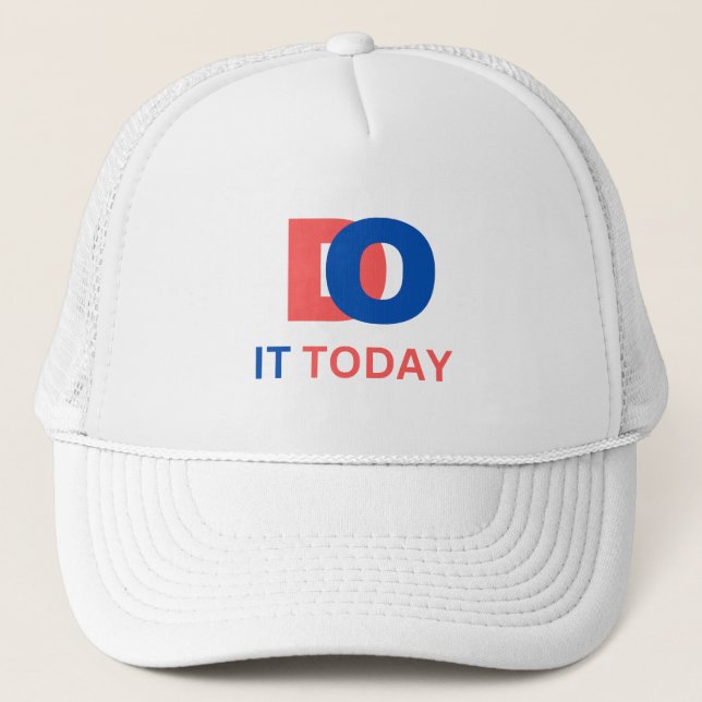 Gorra De Camionero Hazlo Hoy (Anverso)