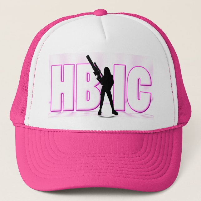 Gorra De Camionero HBIC Trucker Hat (Anverso)