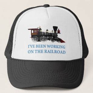 Gorra De Camionero He estado trabajando en el ferrocarril