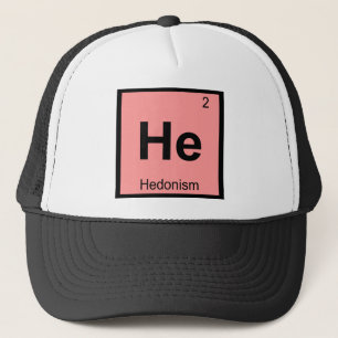 Gorra De Camionero He - Hedonism Philosophy Chemistry Symbol