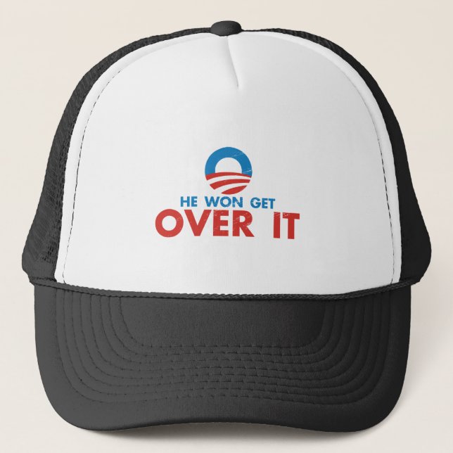 GORRA DE CAMIONERO HE-WON-GET-OVER-IT (Anverso)