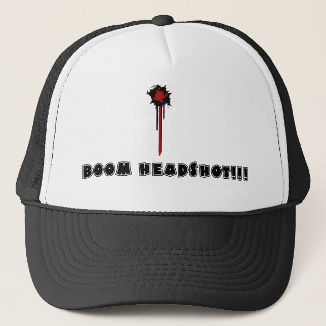 Gorra De Camionero Headshot (Anverso)