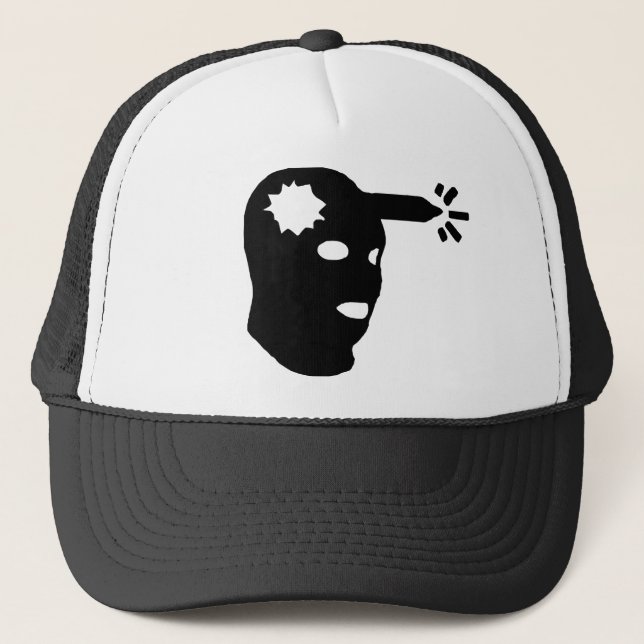 Gorra De Camionero Headshot del auge (Anverso)