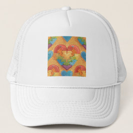 Gorra De Camionero Heart autism
