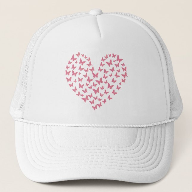 Gorra De Camionero Heart of Capricious Butterflies (Anverso)