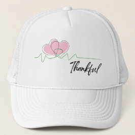 Gorra De Camionero Heart Thankful