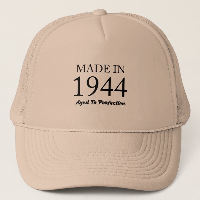 Gorra De Camionero Hecho en 1944 (Anverso)