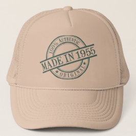 Gorra De Camionero Hecho en 1955