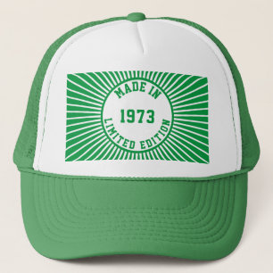 Gorra De Camionero Hecho en 1973