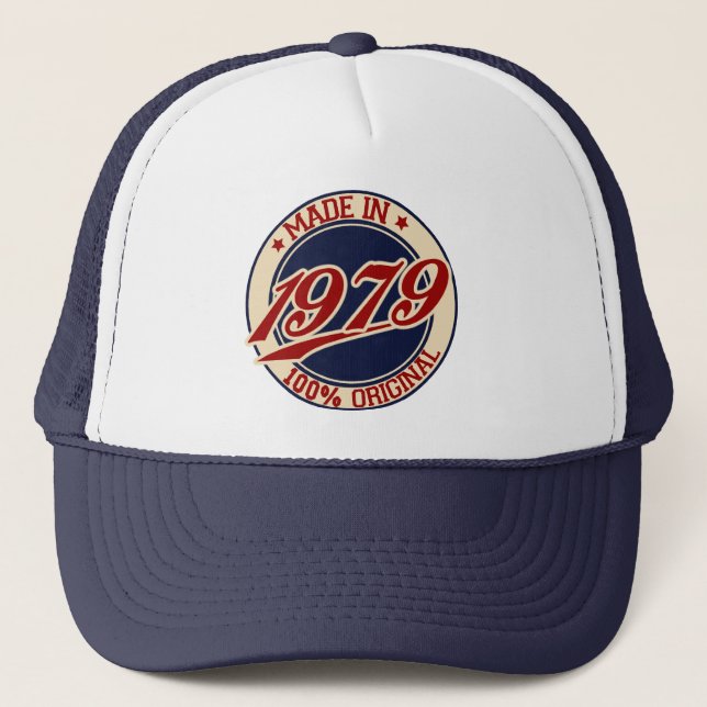 Gorra De Camionero Hecho En 1979 (Anverso)