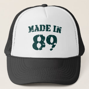 Gorra De Camionero Hecho En 1989