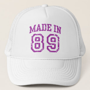 Gorra De Camionero Hecho en 89