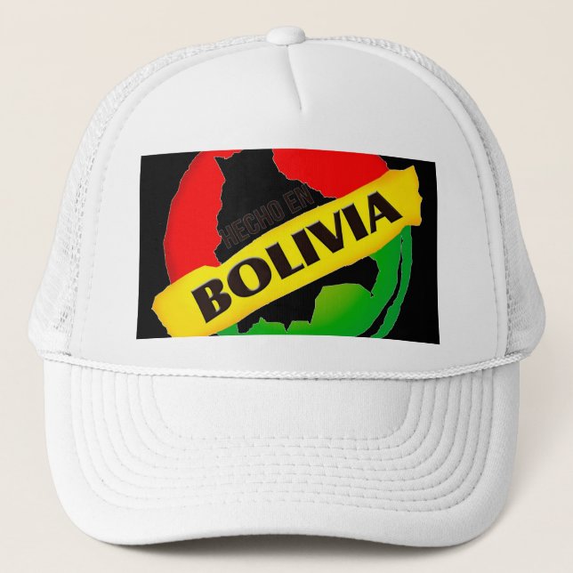 Gorra De Camionero Hecho en Bolivia (Anverso)