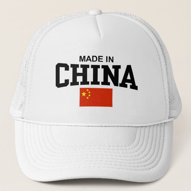 Gorra De Camionero Hecho en China (Anverso)