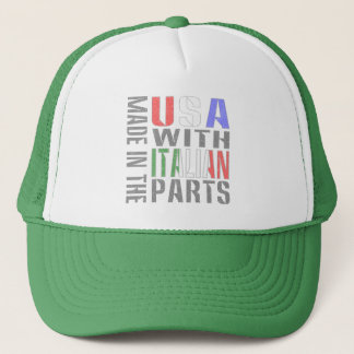 Gorra De Camionero Hecho en EE. UU. con piezas italianas