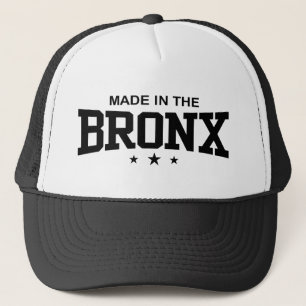 Gorra De Camionero Hecho en el Bronx