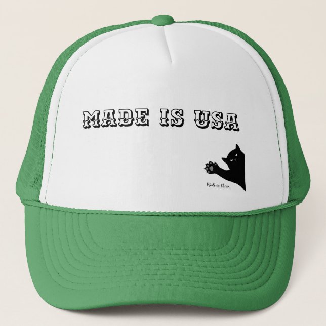 Gorra De Camionero Hecho en Estados Unidos (Anverso)