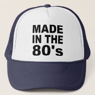 Gorra De Camionero Hecho en los años 80 - cumpleaños