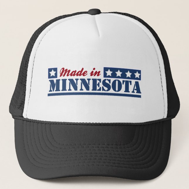 Gorra De Camionero Hecho En Minnesota (Anverso)
