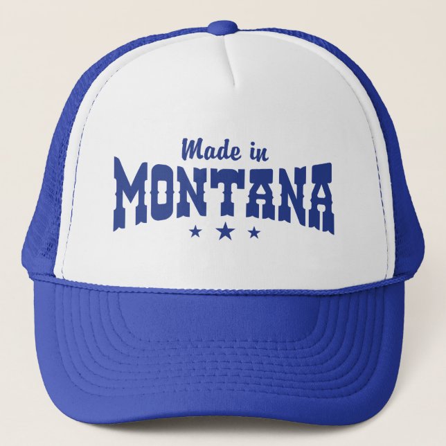 Gorra De Camionero Hecho en Montana (Anverso)