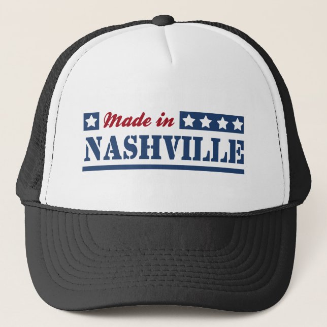 Gorra De Camionero Hecho en Nashville (Anverso)