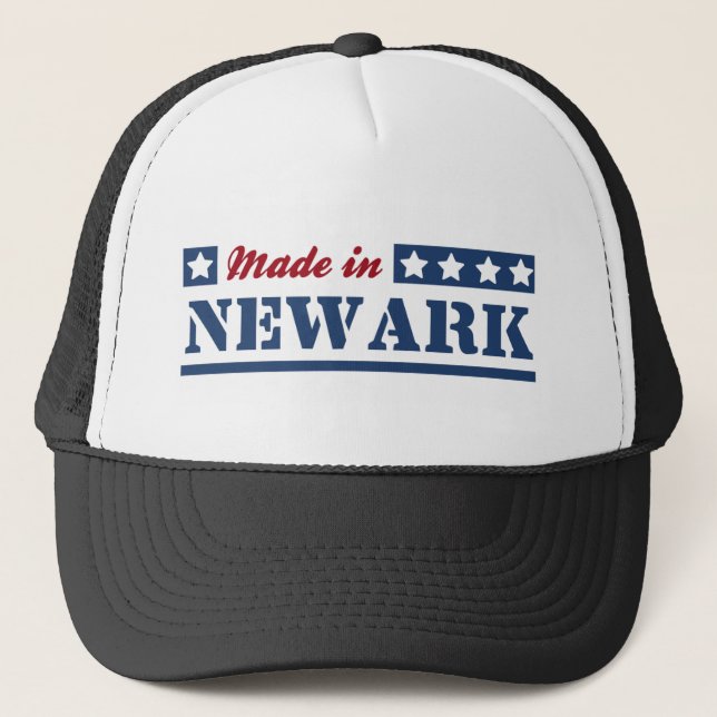 Gorra De Camionero Hecho en Newark (Anverso)
