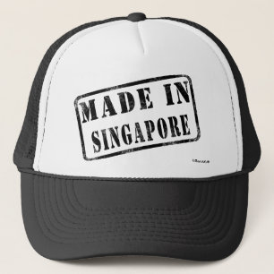 Gorra De Camionero Hecho en Singapur
