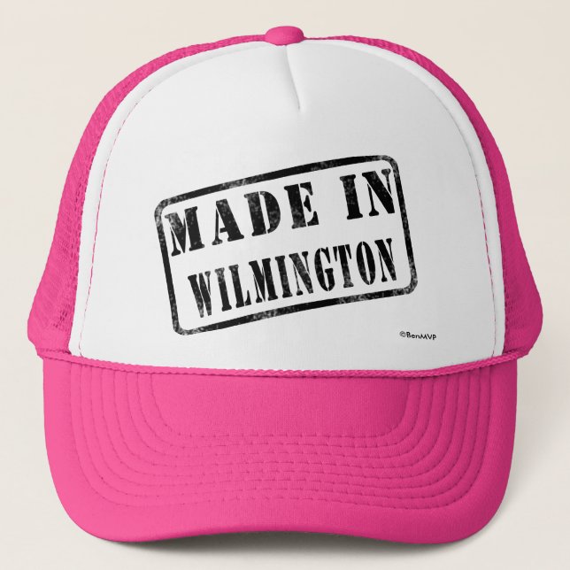 Gorra De Camionero Hecho en Wilmington (Anverso)