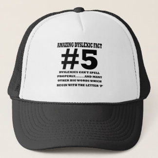 Gorra De Camionero Hecho ofensivo del disléxico