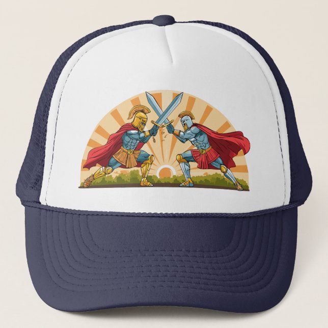 Gorra De Camionero Hector and Achilles (Anverso)